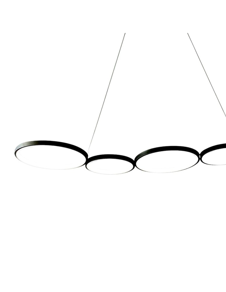 Milagro Lampa wisząca OLYMPIA BLACK 50W LED ML1175 Milagro Lampa wisząca OLYMPIA BLACK 50W LED ML1175