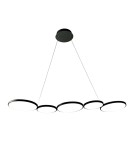Milagro Lampa wisząca OLYMPIA BLACK 50W LED ML1175 Milagro Lampa wisząca OLYMPIA BLACK 50W LED ML1175