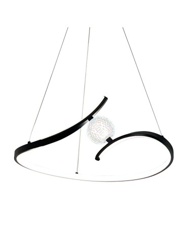 Milagro Lampa wisząca PERLA BLACK 34W LED ML1177 - produkt 2