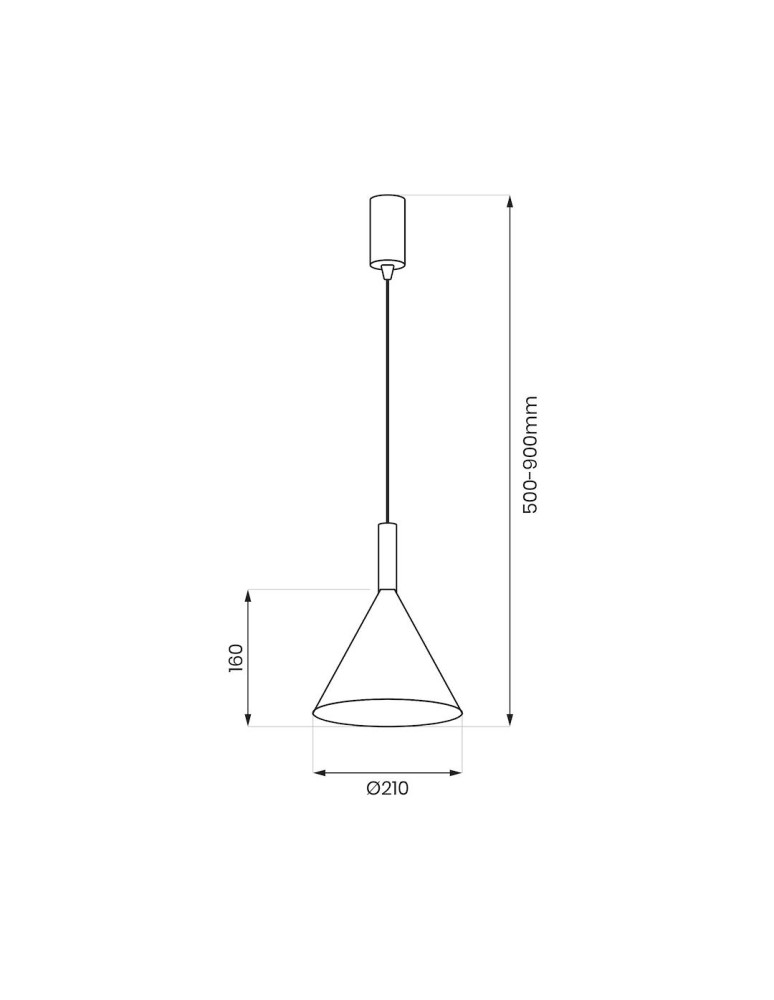 Milagro Lampa wisząca PERU BLACK 1xE27 MLP0977 Milagro Lampa wisząca PERU BLACK 1xE27 MLP0977