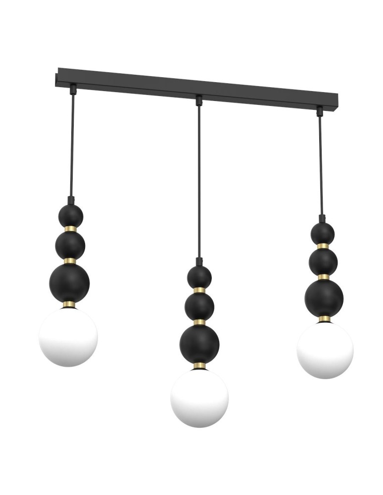 Milagro Lampa wisząca BOULE Black 3xG9 MLP0976 Milagro Lampa wisząca BOULE Black 3xG9 MLP0976