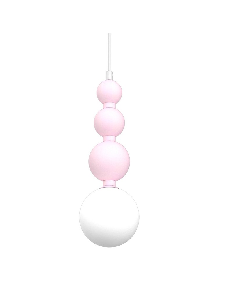 Milagro Lampa wisząca BOULE Pink 1xG9 MLP1026 Milagro Lampa wisząca BOULE Pink 1xG9 MLP1026