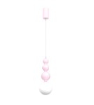 Milagro Lampa wisząca BOULE Pink 1xG9 MLP1026 Milagro Lampa wisząca BOULE Pink 1xG9 MLP1026