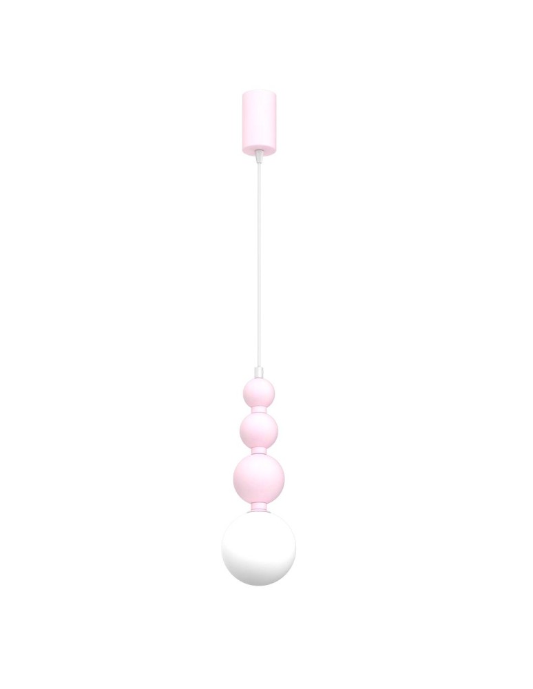 Milagro Lampa wisząca BOULE Pink 1xG9 MLP1026 Milagro Lampa wisząca BOULE Pink 1xG9 MLP1026