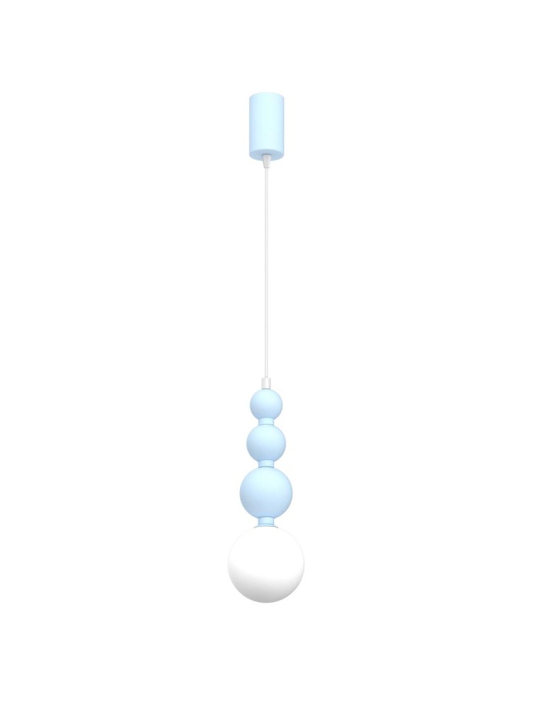 Milagro Lampa wisząca BOULE Blue 1xG9 MLP1027 Milagro Lampa wisząca BOULE Blue 1xG9 MLP1027