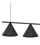 Lampy wiszące potrójne - Milagro Lampa wisząca CAPITAL Czarny 3XGX53 MLP0938 - product 2