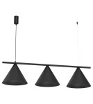 Lampy wiszące potrójne - Milagro Lampa wisząca CAPITAL Czarny 3XGX53 MLP0938 - product 6
