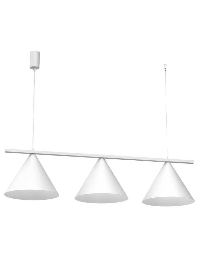 Milagro Lampa wisząca CAPITAL  BIAŁY 3XGX52 MLP0939