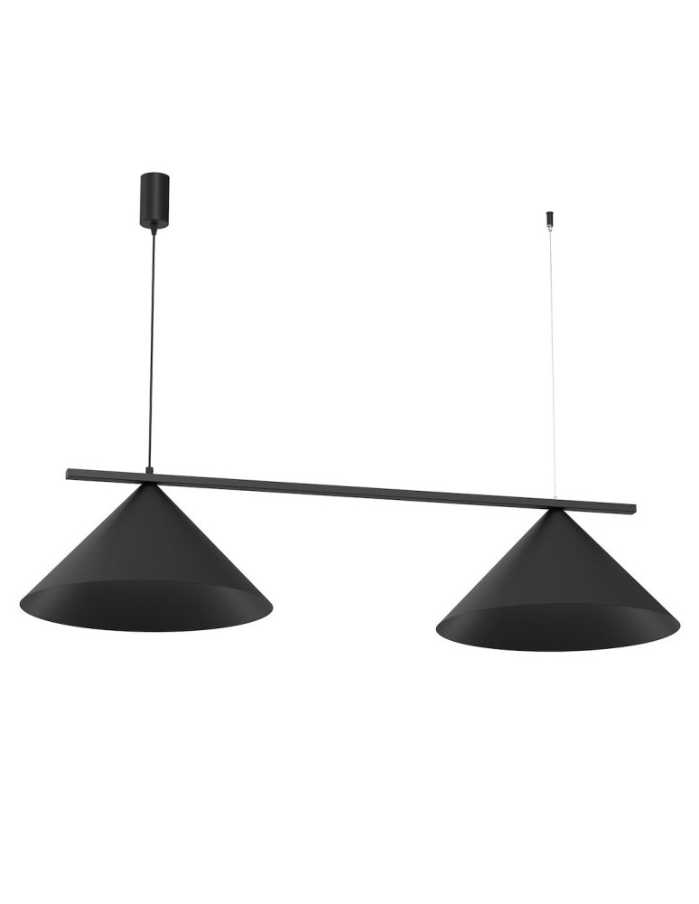 Milagro Lampa wisząca CAPITAL Czarny 2XGX53 MLP0942