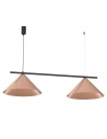 Milagro Lampa wisząca CAPITAL  Czarny-MIEDZIANY 2XGX53 MLP0944