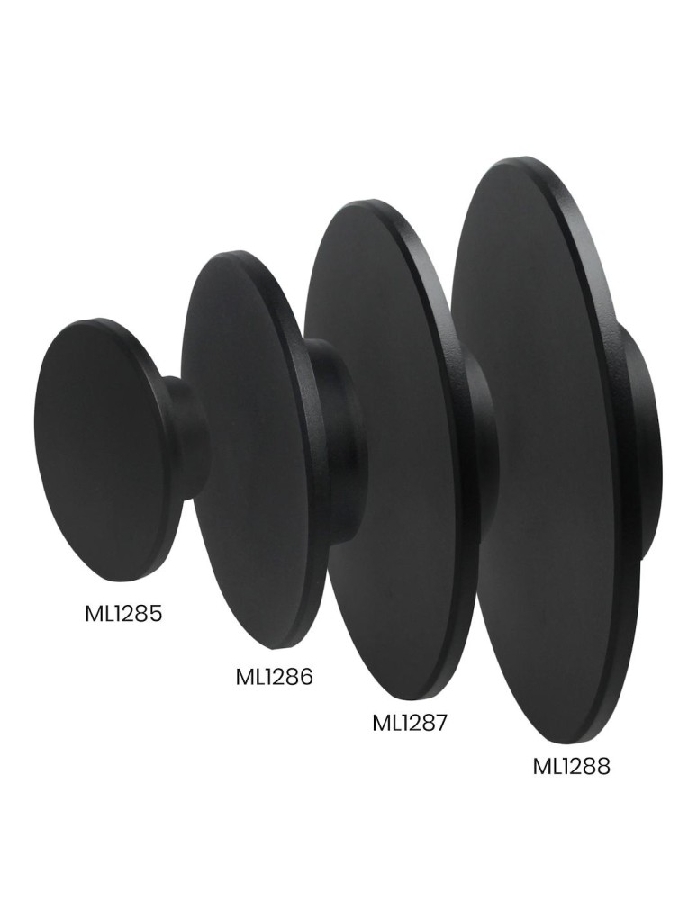 Milagro Kinkiet Disk 18W 3CCT IP65 Czarny ML1288 Milagro Kinkiet Disk 18W 3CCT IP65 Czarny ML1288