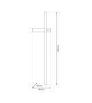 Kinkiety designerskie - Milagro Kinkiet VISION 4W LED 3000K ML1006 - product 3