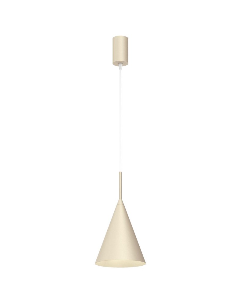 Milagro Lampa wisząca CAPITAL CREAMY Ø17cm 1xGX53 MLP1559 Milagro Lampa wisząca CAPITAL CREAMY Ø17cm 1xGX53 MLP1559