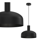 Milagro Lampa wisząca VISBY BLACK 1xE27 MLP1553 Milagro Lampa wisząca VISBY BLACK 1xE27 MLP1553