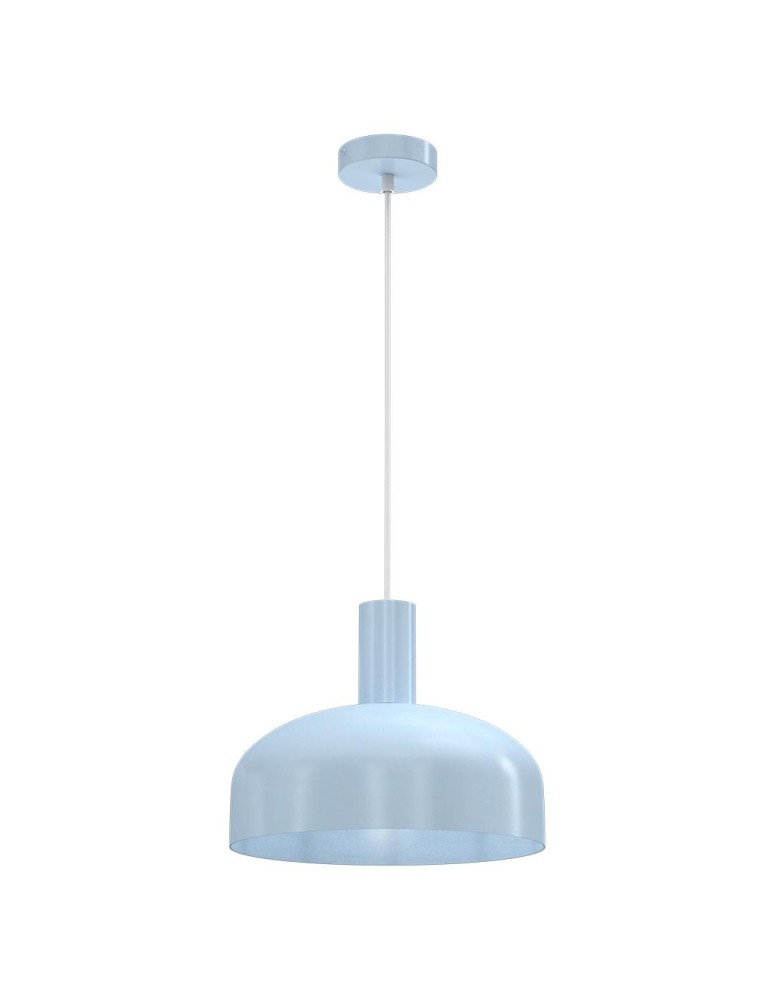 Milagro Lampa wisząca VISBY BŁĘKITNY 1xE27 MLP1556 Milagro Lampa wisząca VISBY BŁĘKITNY 1xE27 MLP1556