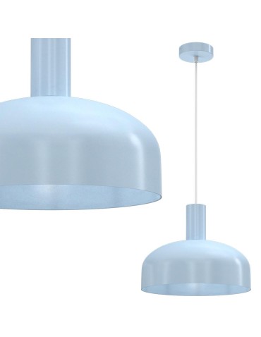 Milagro Lampa wisząca VISBY BŁĘKITNY 1xE27 MLP1556 - produkt 2