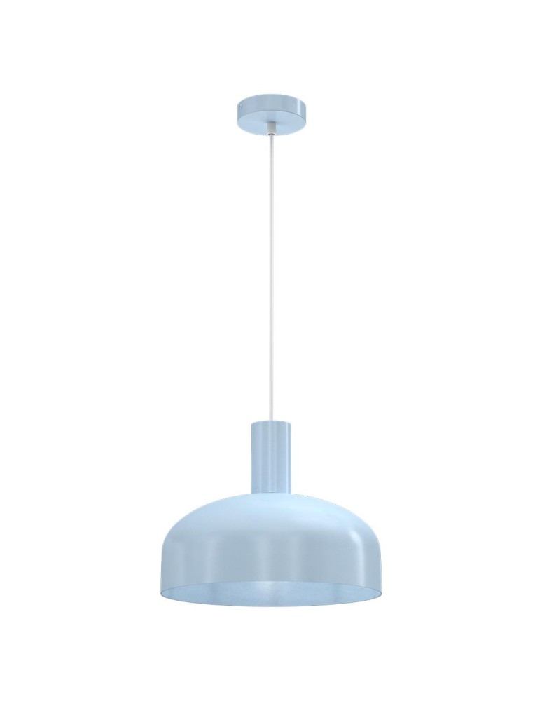 Milagro Lampa wisząca VISBY BŁĘKITNY 1xE27 MLP1556 Milagro Lampa wisząca VISBY BŁĘKITNY 1xE27 MLP1556