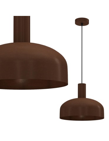 Milagro Lampa wisząca VISBY CZEKOLADOWY 1xE27 MLP1557 - produkt 2