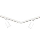 Milagro Zestaw Szynoprzewód 4xPipe Ring GU10 + Prowadnica 2x1m + Złączki - Biały ML1688 Milagro Zestaw Szynoprzewód 4xPipe Ring GU10 + Prowadnica 2x1m + Złączki - Biały ML1688