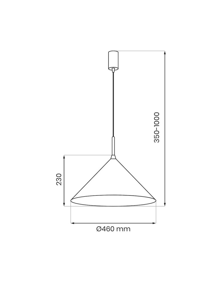 Milagro Lampa wisząca CAPITAL CREAMY Ø46cm 1xGX53 MLP1643 Milagro Lampa wisząca CAPITAL CREAMY Ø46cm 1xGX53 MLP1643