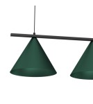 Milagro Lampa wisząca CAPITAL BLACK GREEN 3XGX53 MLP1530 Milagro Lampa wisząca CAPITAL BLACK GREEN 3XGX53 MLP1530