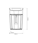 Lampy solarne - Eko-Light Kinkiet Solarny Eno 3000K EKO0724 - product 6