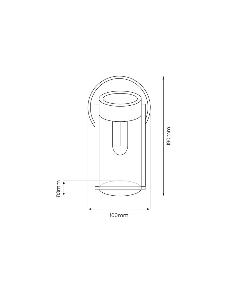 Lampy solarne - Eko-Light Kinkiet Solarny Vivi 3000K EKO0725 - product kolory-swiatla.pl 5