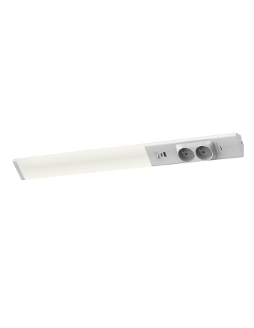 Eko-Light Lampa Podszafkowa Dual 18W 4000K USB-A/C + Gniazda 230V EKB1444 - produkt 2