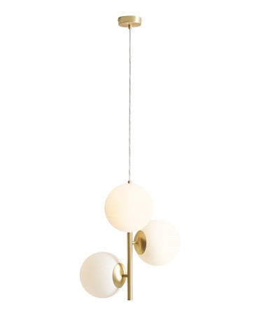 Aldex Lampa Wisząca FIN 3 BRASS M 3 x max 15W LED (1120E40_M)