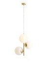 Aldex Lampa Wisząca FIN 3 BRASS M 3 x max 15W LED (1120E40_M)