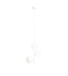 Lampy wiszące kule - Aldex Lampa Wisząca FIN 3 WHITE S 3 x max 10W LED (1120E_S) - product 1