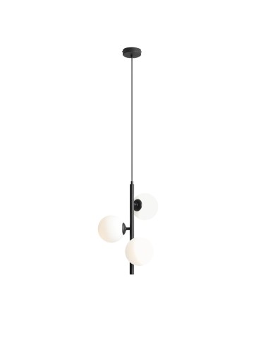 Aldex Lampa Wisząca FIN 3 BLACK S 3 x max 10W LED (1120E1_S)