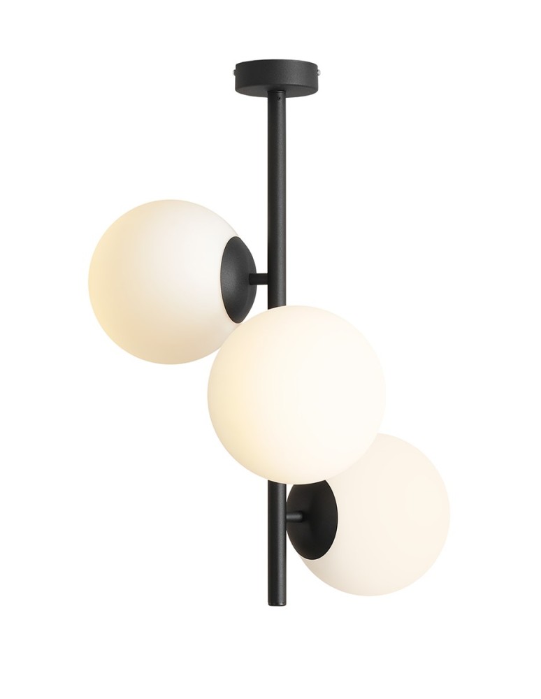 Aldex PLAFON FIN 3 BLACK M 3 x max 15W LED (1120PL_E1_M)