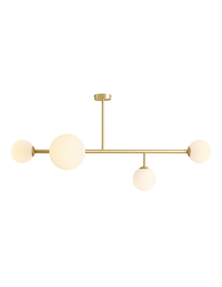 Aldex PLAFON DIONE 4 BRASS 3 x max 10W LED / 1 x max 15W LED (1092PL_L40)