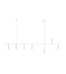 Lampy wiszące nad wyspę - Aldex Lampa Wisząca TREVO 7 ALL WHITE 7 x 35W (1104T) - product 1