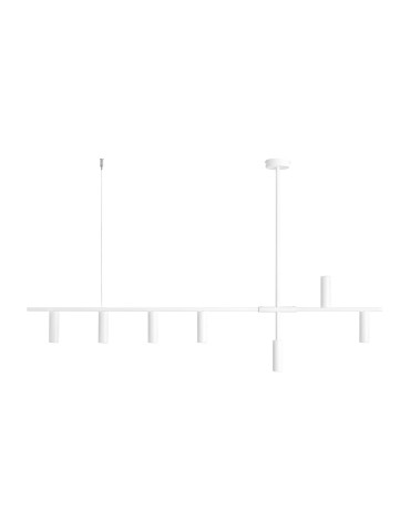 Aldex Lampa Wisząca TREVO 7 ALL WHITE 7 x 35W (1104T)