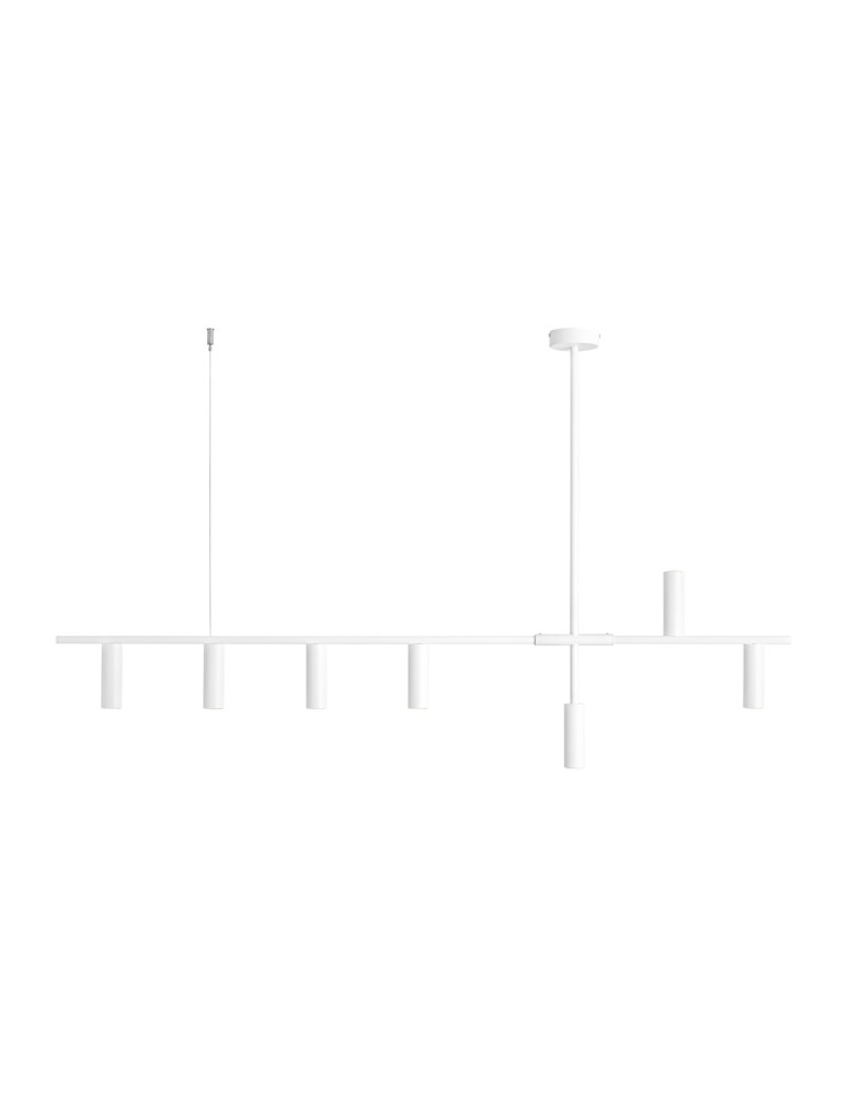Aldex Lampa Wisząca TREVO 7 ALL WHITE 7 x 35W (1104T)