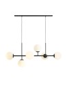 Aldex Lampa Wisząca FIN 6 BLACK 6 x max 15W LED (1120K1)