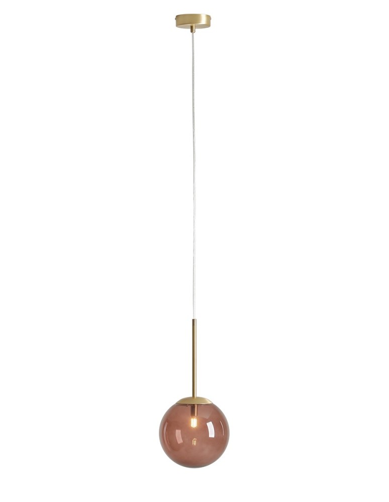 Aldex Lampa Wisząca BOSSO MINI 20 MULTICOLOUR (CHOCO CREAM) 1x max 5W LED (1119XS40_CK)