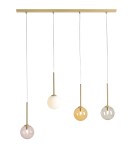 Lampy wiszące na listwie - Aldex Lampa Wisząca BOSSO 4 MULTICOLOUR 4 x max 5W LED (1119L40) - product 1