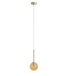 Lampy wiszące kule - Aldex Lampa Wisząca BOSSO MINI 14 MULTICOLOUR (ORANGE) 1x max 5W LED (1119XXS40_P) - product 1