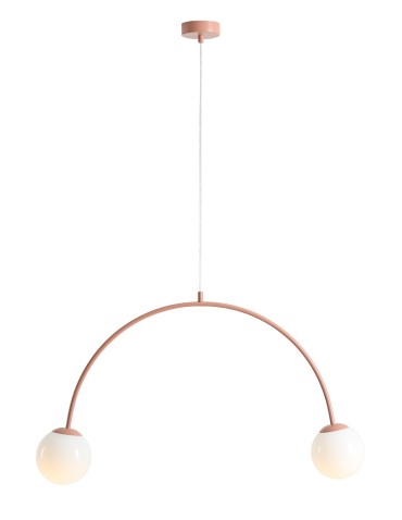 Aldex Lampa Wisząca UNA 2 CORAL 2 x max 10W LED (1116H11)