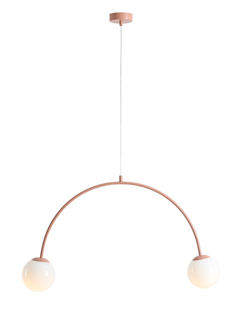 Aldex Lampa Wisząca UNA 2 CORAL 2 x max 10W LED (1116H11)