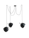Aldex Lampa Wisząca NOOR 3 BLACK 3 x max 15W LED (1122E_1)