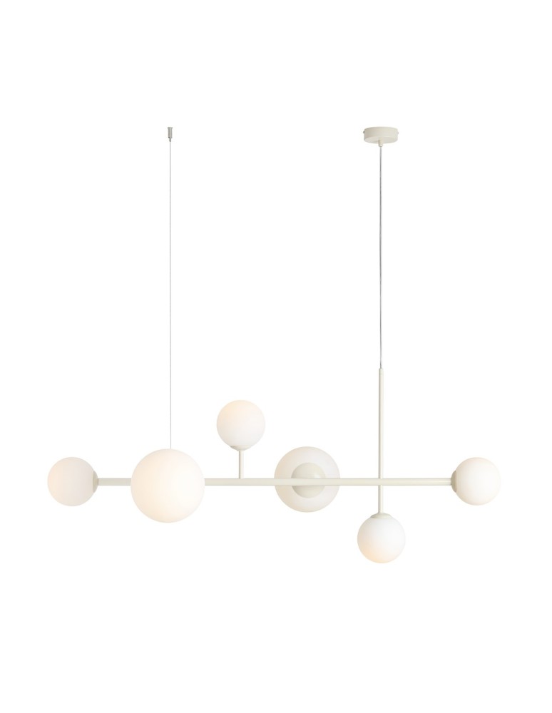 Aldex Lampa Wisząca DIONE 6 CREAM 4 x max 10W LED / 2 x max 15W LED (1092K9)
