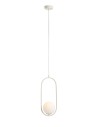 Aldex Lampa Wisząca RIVA CREAM 1 x max 10W LED (1086G9)