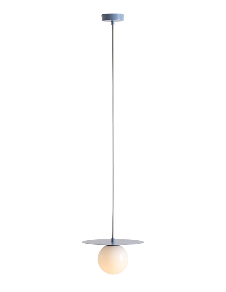Aldex Lampa Wisząca LOOP DUSTY BLUE S 1x max 10W LED (1125G16_S)