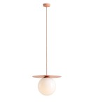Lampy wiszące kule - Aldex Lampa Wisząca LOOP CORAL L 1x max 15W LED (1125G11_L) - product 1
