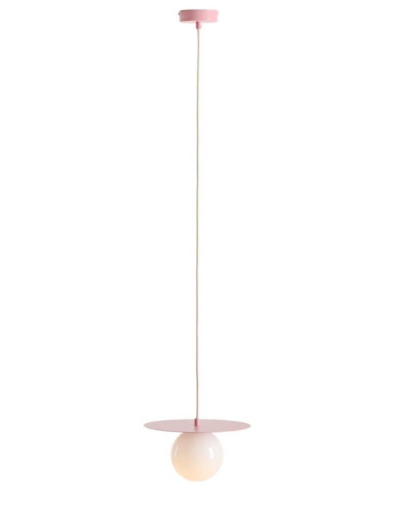 Aldex Lampa Wisząca LOOP BABY PINK S 1x max 10W LED (1125G18_S)