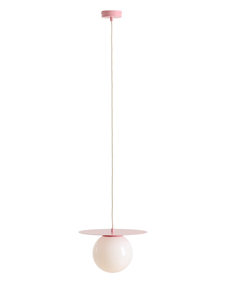 Aldex Lampa Wisząca LOOP BABY PINK M 1x max 15W LED (1125G18_M)